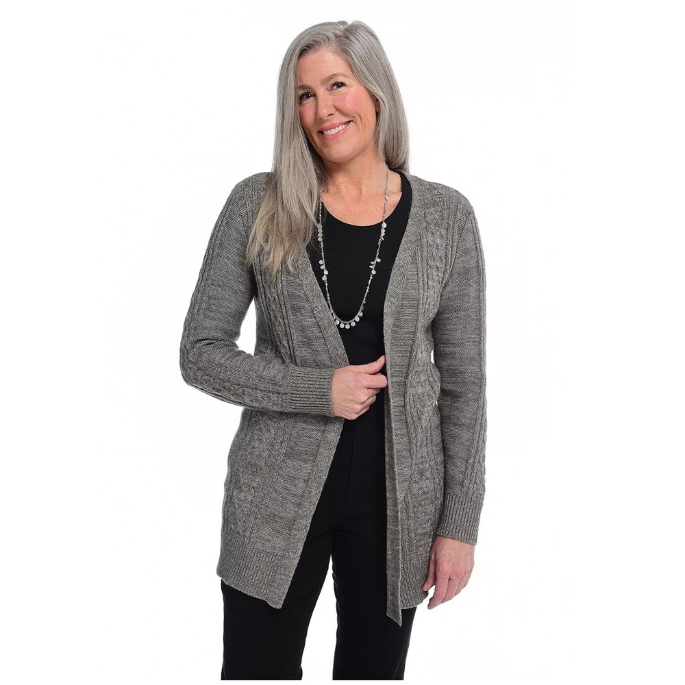 Women’s Christopher & Banks Gray Cardigan
